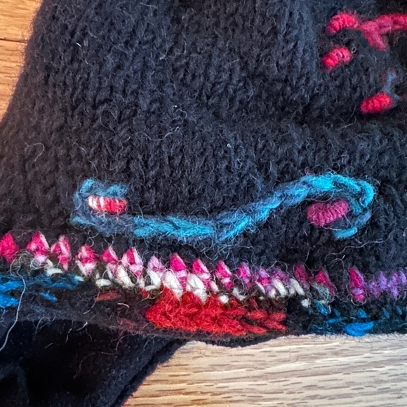 Sherpa Wool Hat Kathmandu Imports Womens 100% Wool - Picture 11 of 16